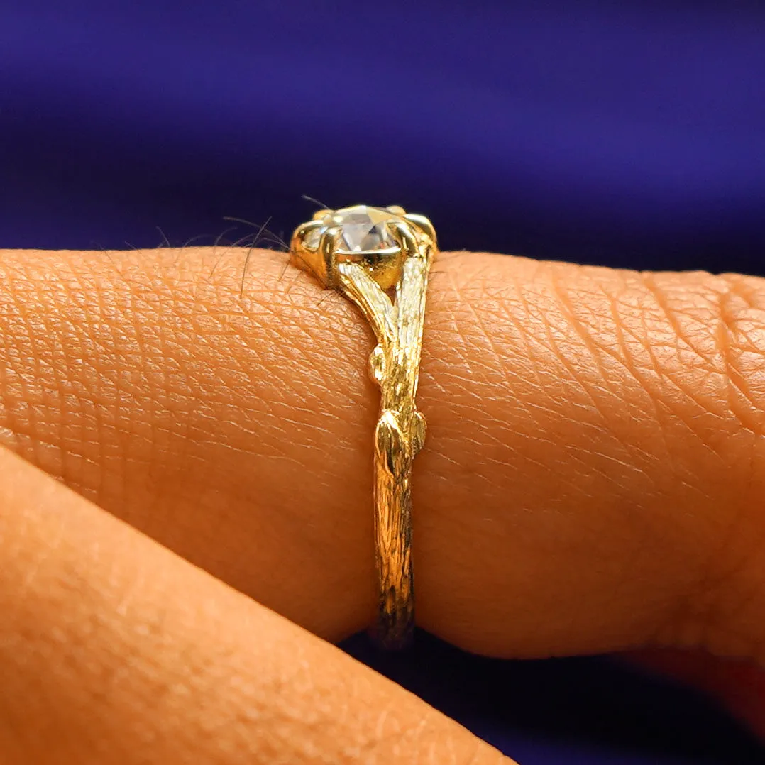 Moissanite Branches Ring