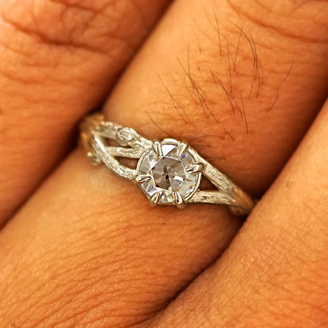 Moissanite Branches Ring