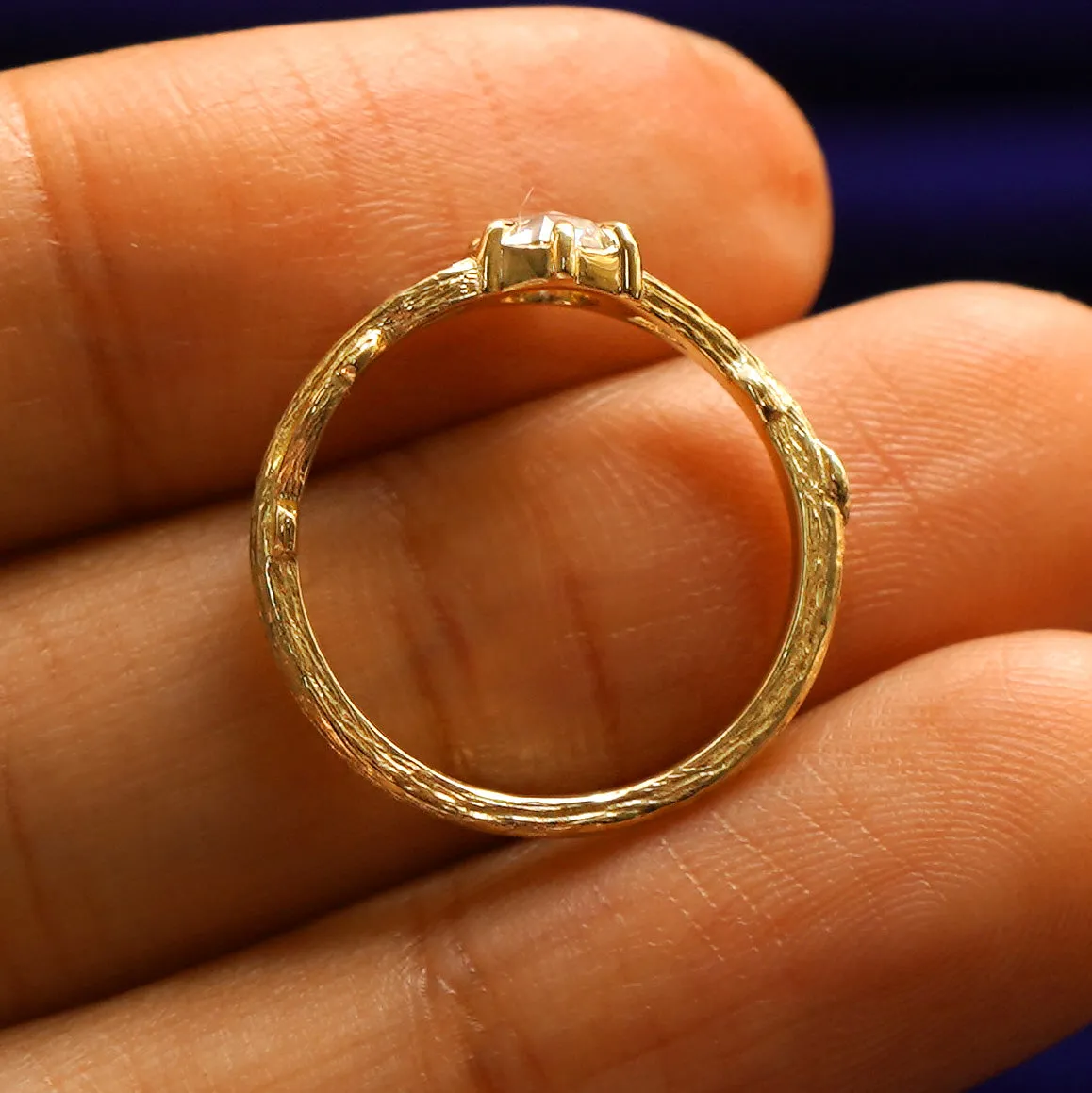 Moissanite Branches Ring