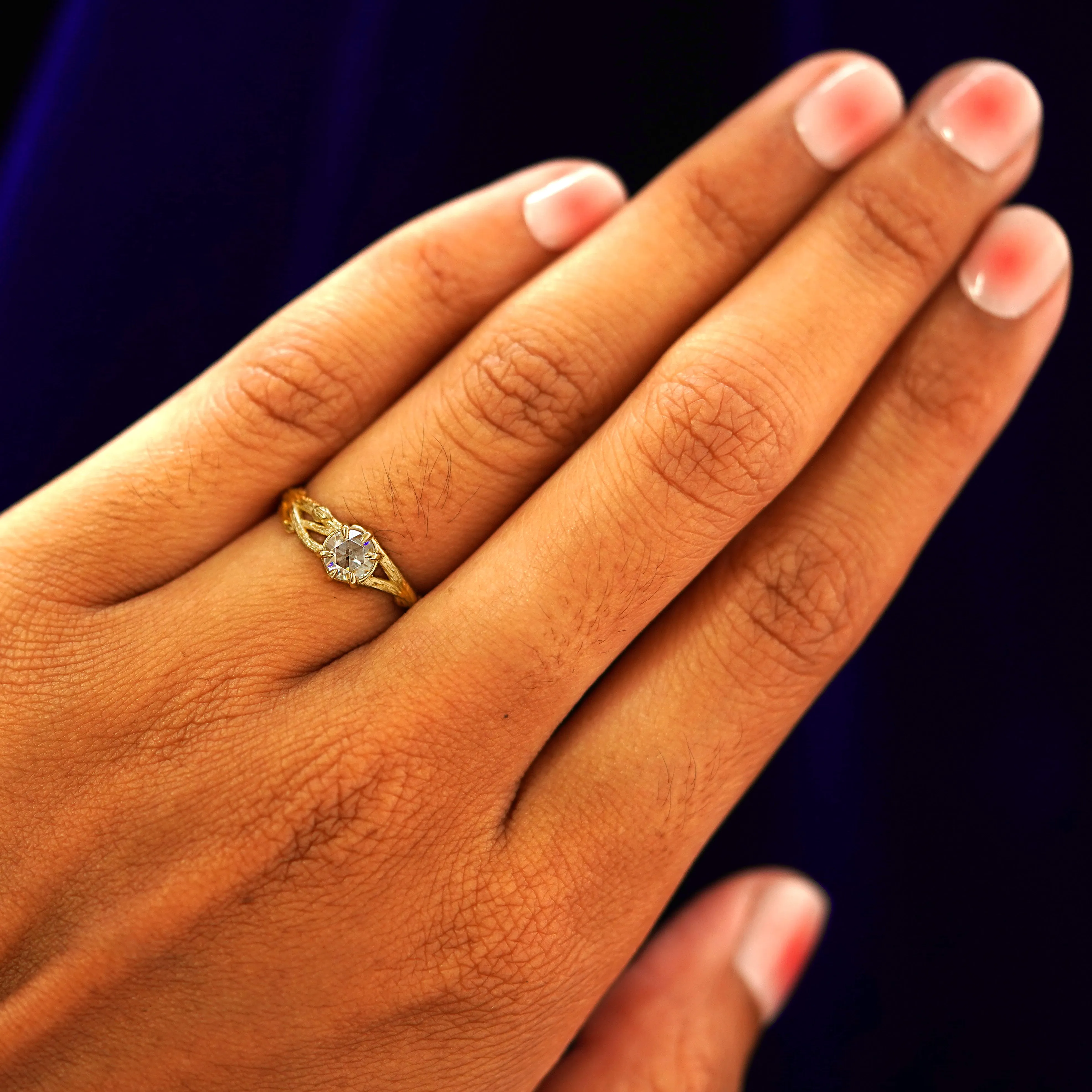 Moissanite Branches Ring