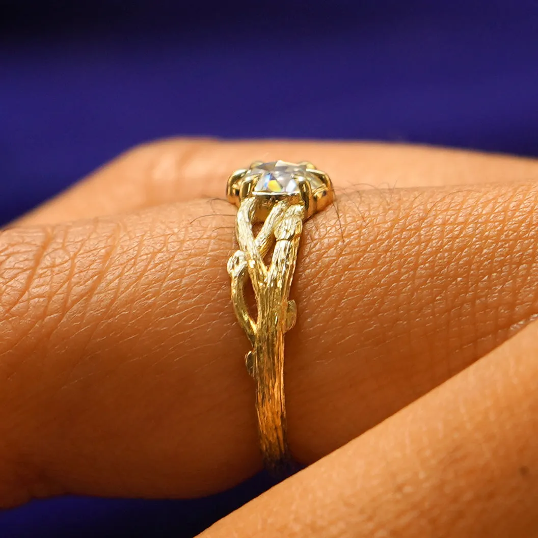 Moissanite Branches Ring