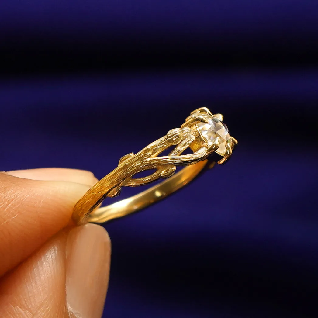 Moissanite Branches Ring