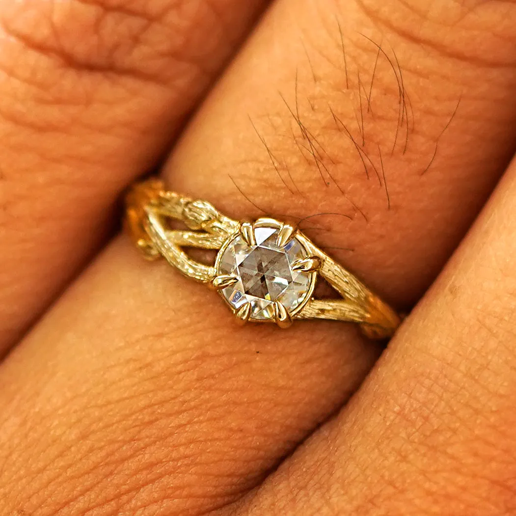 Moissanite Branches Ring