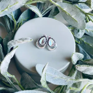 Moon Bliss Pear Shaped Earrings