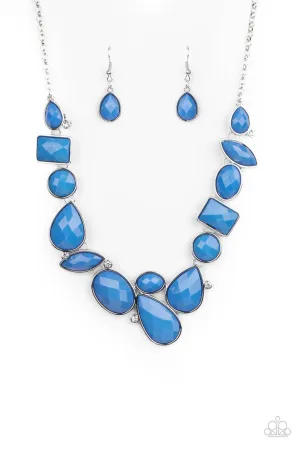 Mystical Mirage Blue Paparazzi Necklace