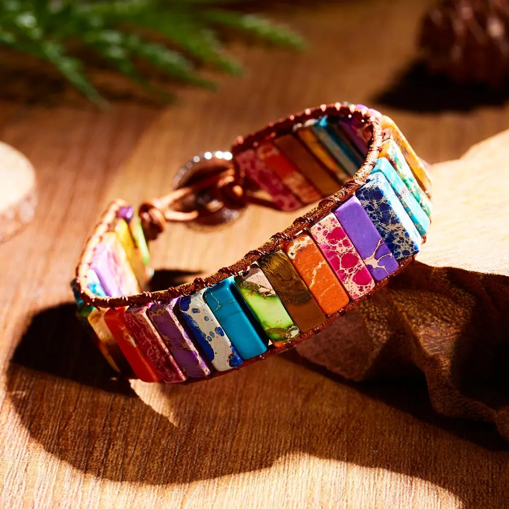Natural Jasper Stone Bracelet