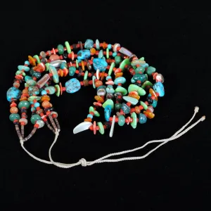 Navajo Jewelry Treasure Necklace