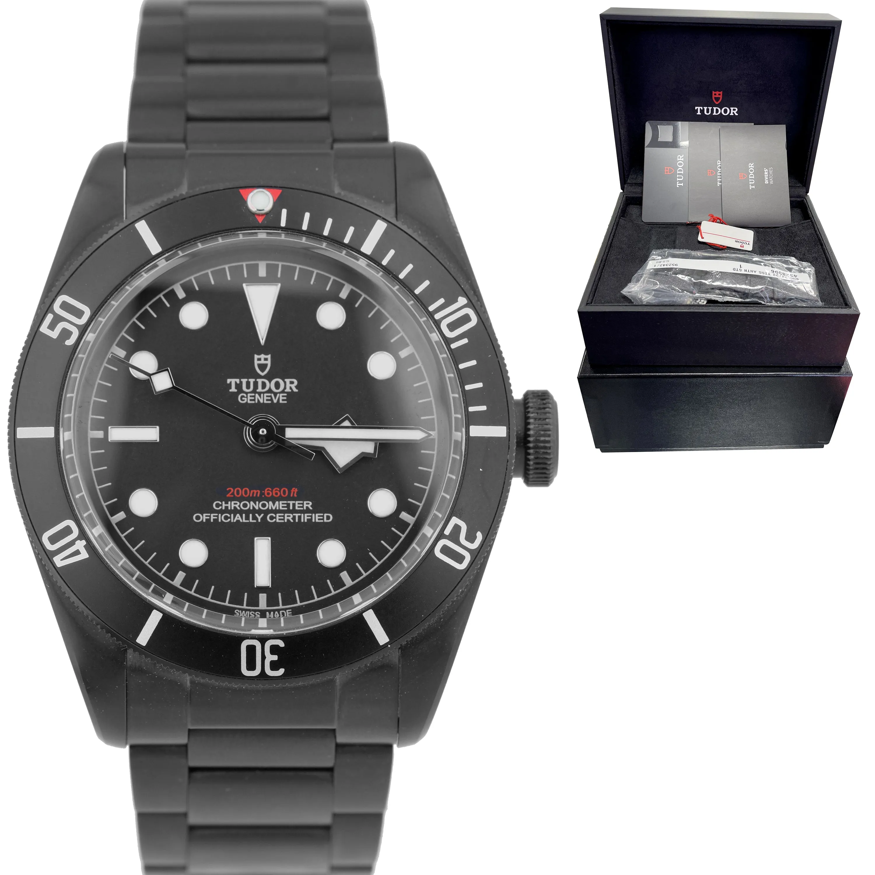 NEW OCT 2021 Tudor Heritage Black Bay Dark 41mm PVD Stainless Steel 79230DK B P