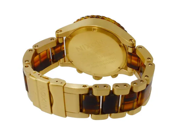 Nixon 42-20 Chrono Gold & Molasses Women's Watch Women's Watch A037-1424