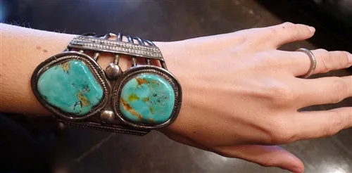 Old Pawn Turquoise Cuff Bracelet