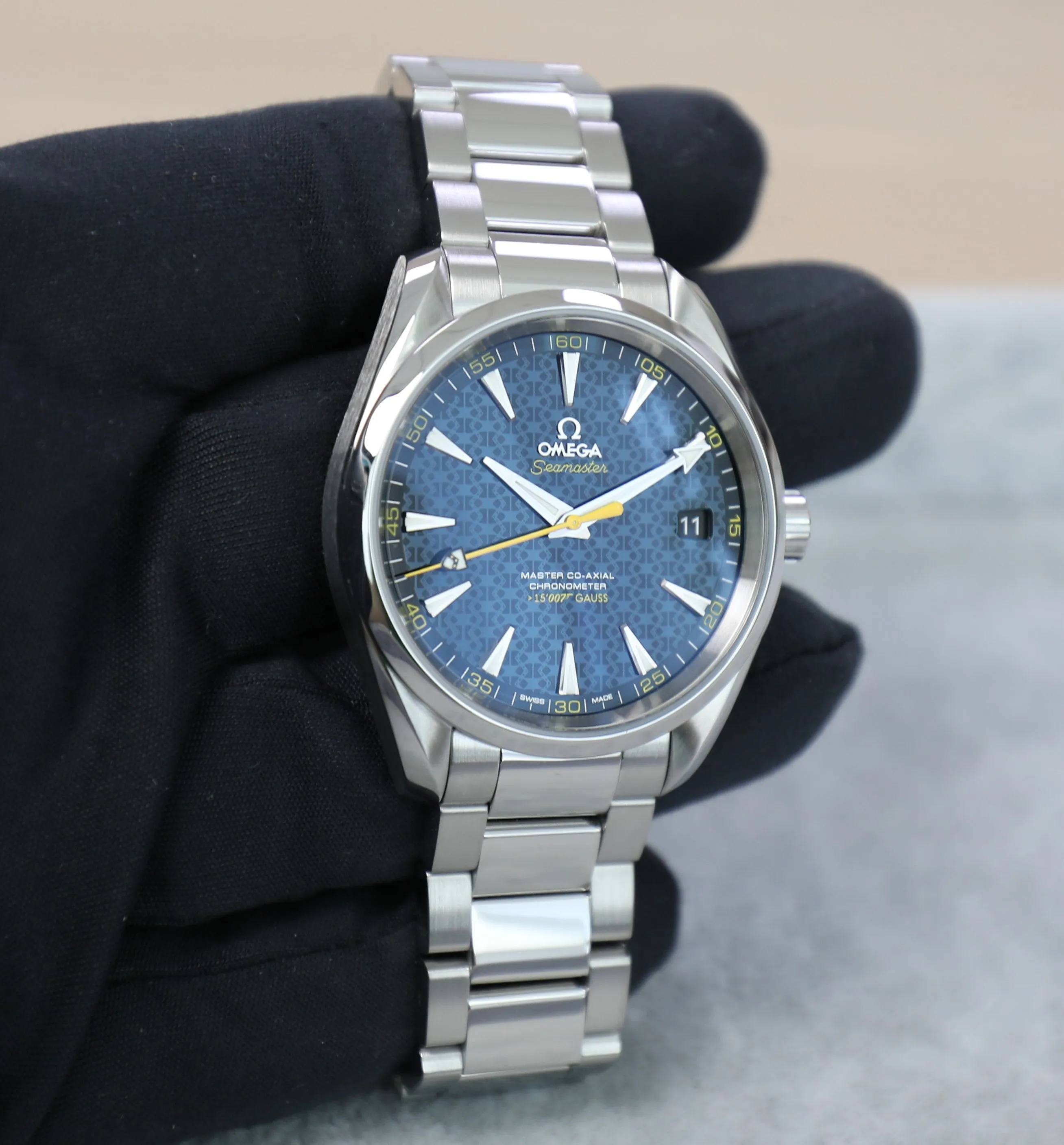 Omega Seamaster Aqua Terra – James Bond – Unworn – Limited Edition Spectre – Full Set