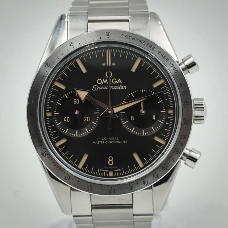 Omega Speedmaster '57 Heritage Black Dial 332.10.41.51.01.001 40.5mm B&P