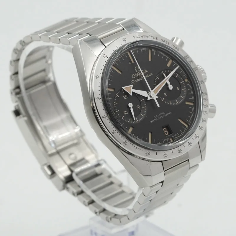 Omega Speedmaster '57 Heritage Black Dial 332.10.41.51.01.001 40.5mm B&P