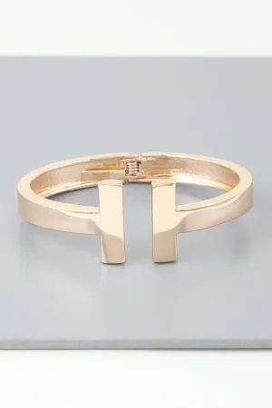 Open Pillar Cuff Bracelet