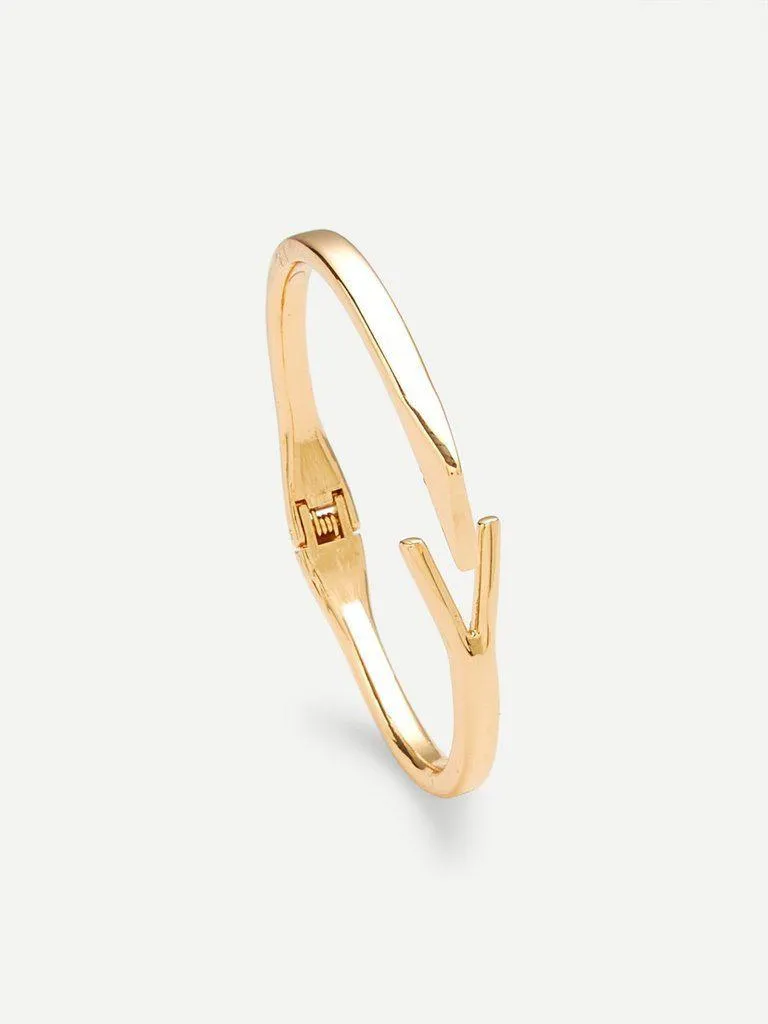 Open Spring Cuff Bangle