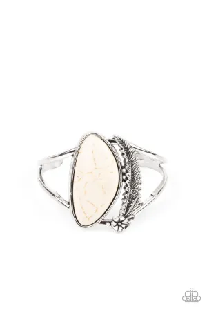 Out in the Wild White Paparazzi Bracelet