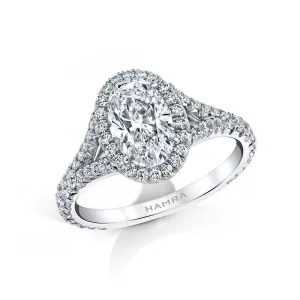 Oval Shaped Diamond Ring