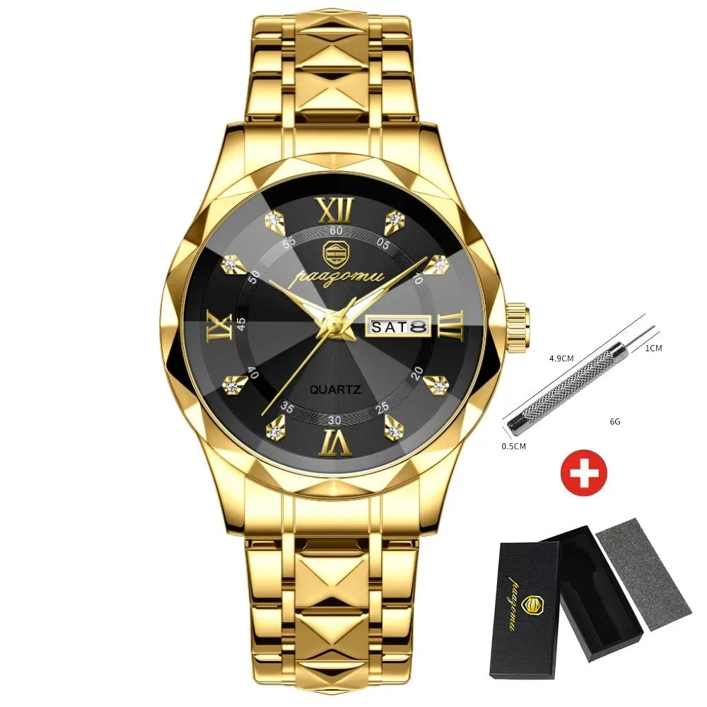 PAAZOMU Luxury Men Watches Business