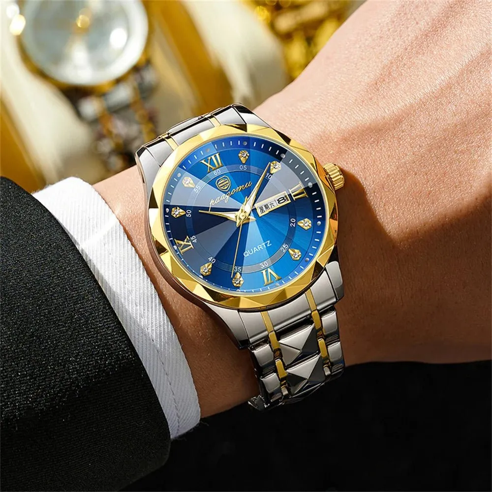 PAAZOMU Luxury Men Watches Business