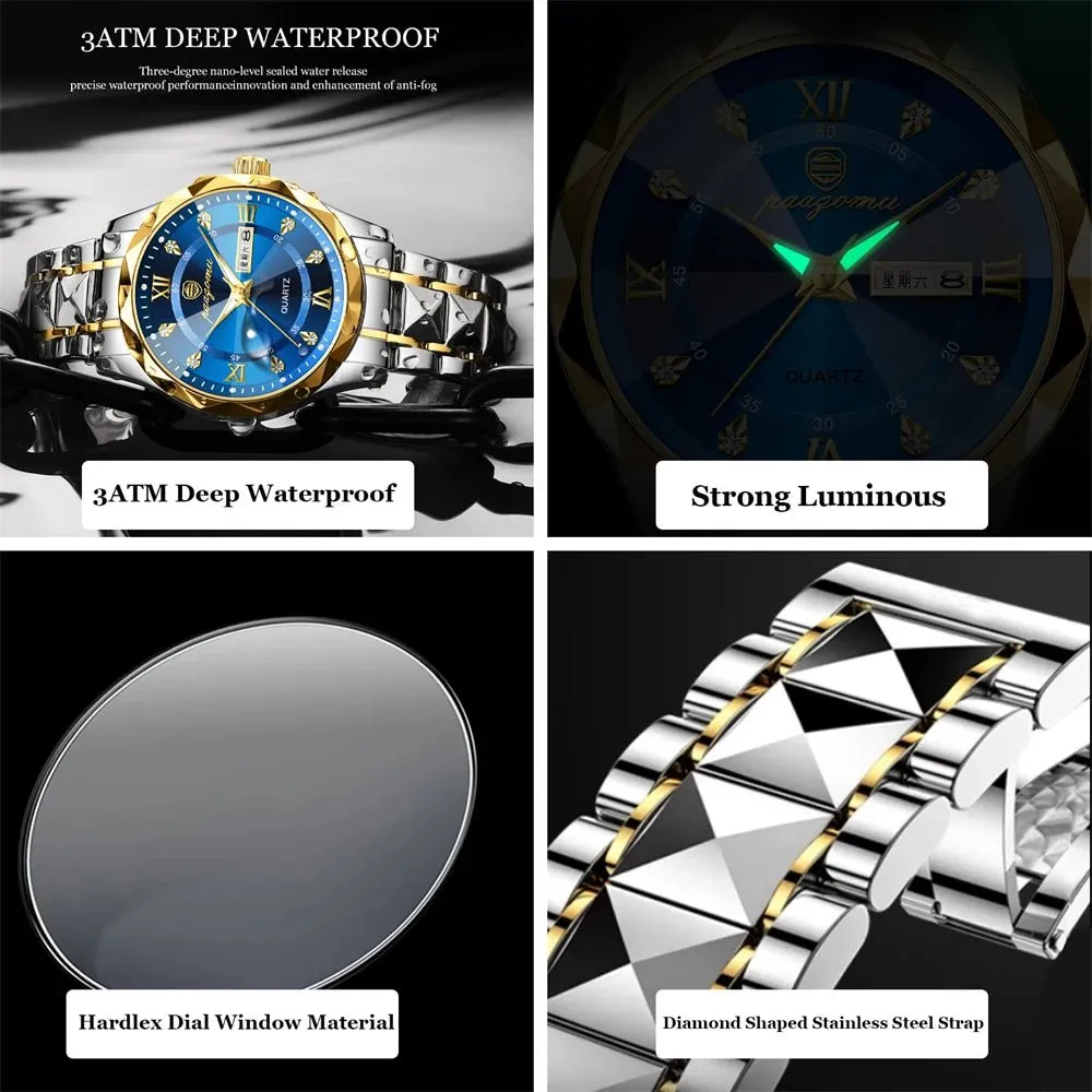 PAAZOMU Luxury Men Watches Business