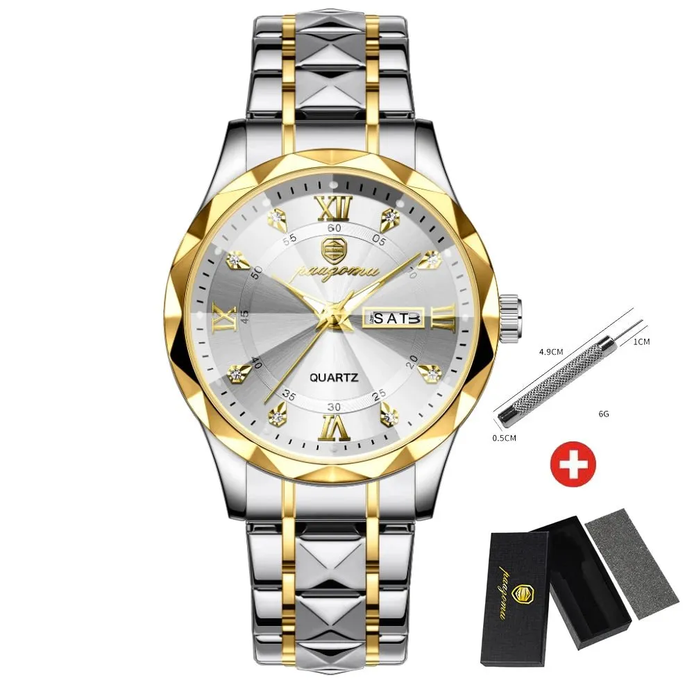 PAAZOMU Luxury Men Watches Business