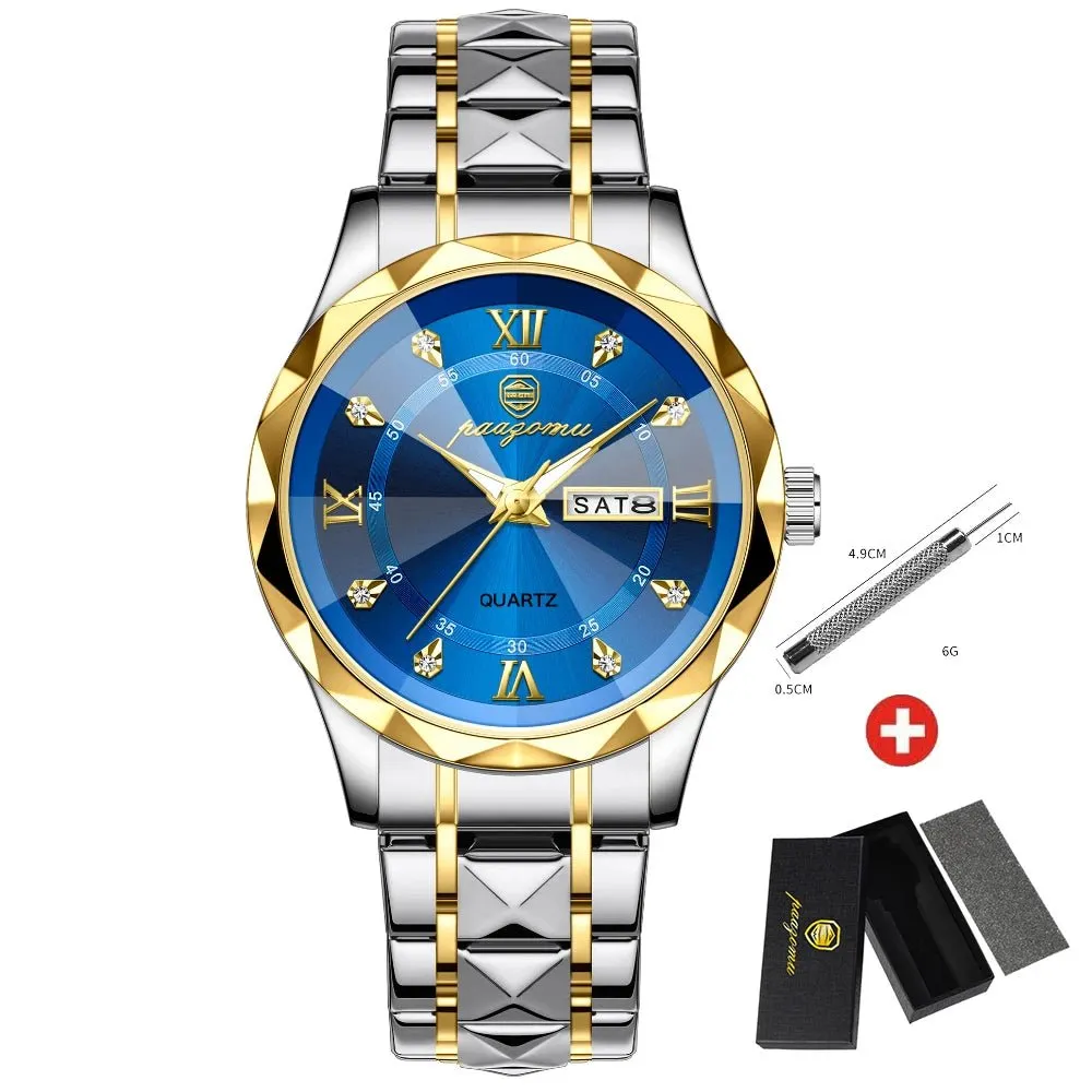 PAAZOMU Luxury Men Watches Business