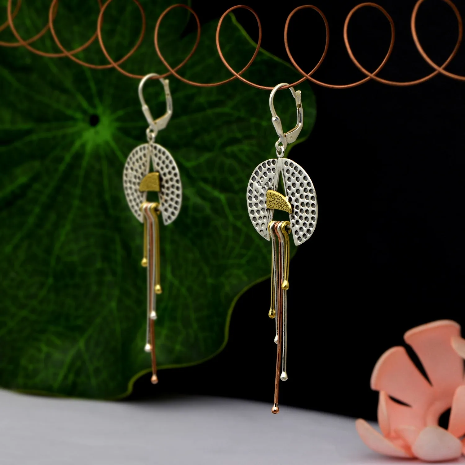 Pac Man Handmade Dangle Earrings