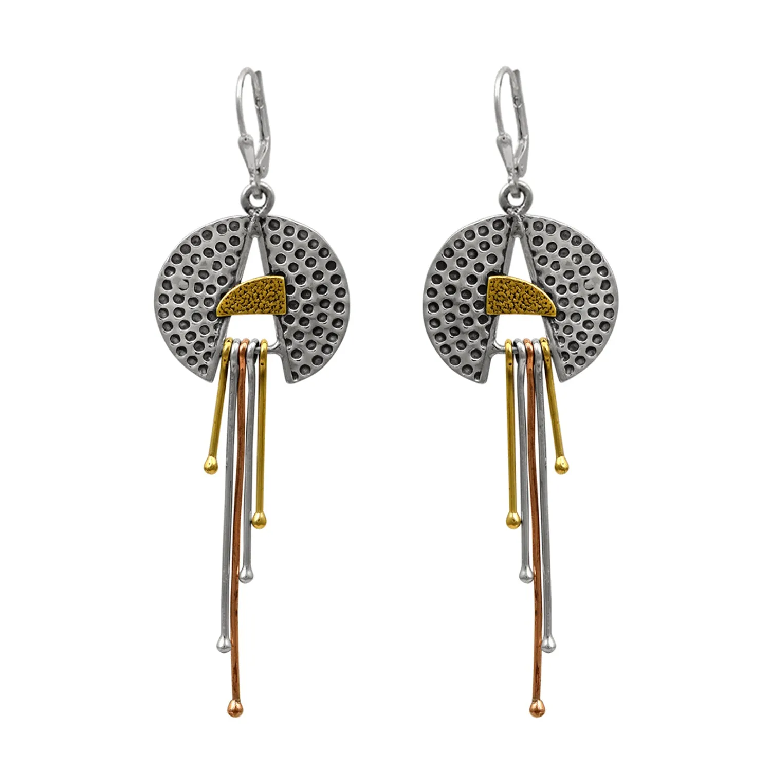Pac Man Handmade Dangle Earrings