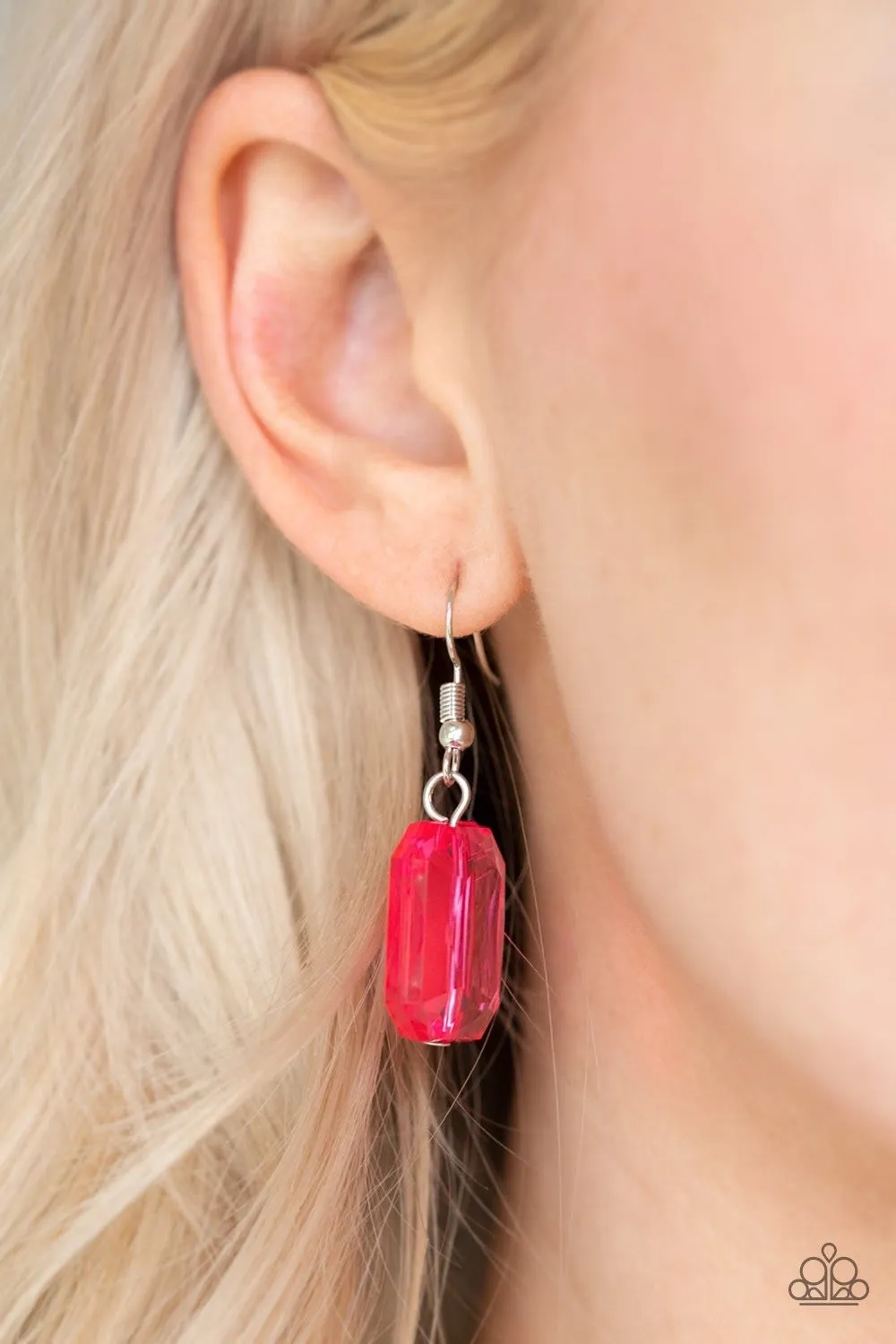 Paparazzi ICE Versa - Pink Necklace