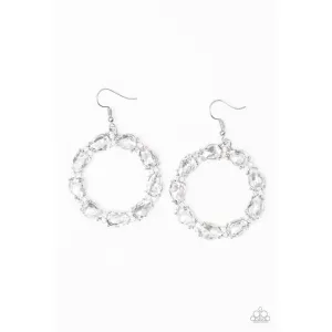 Paparazzi Ring Around The Rhinestones - White