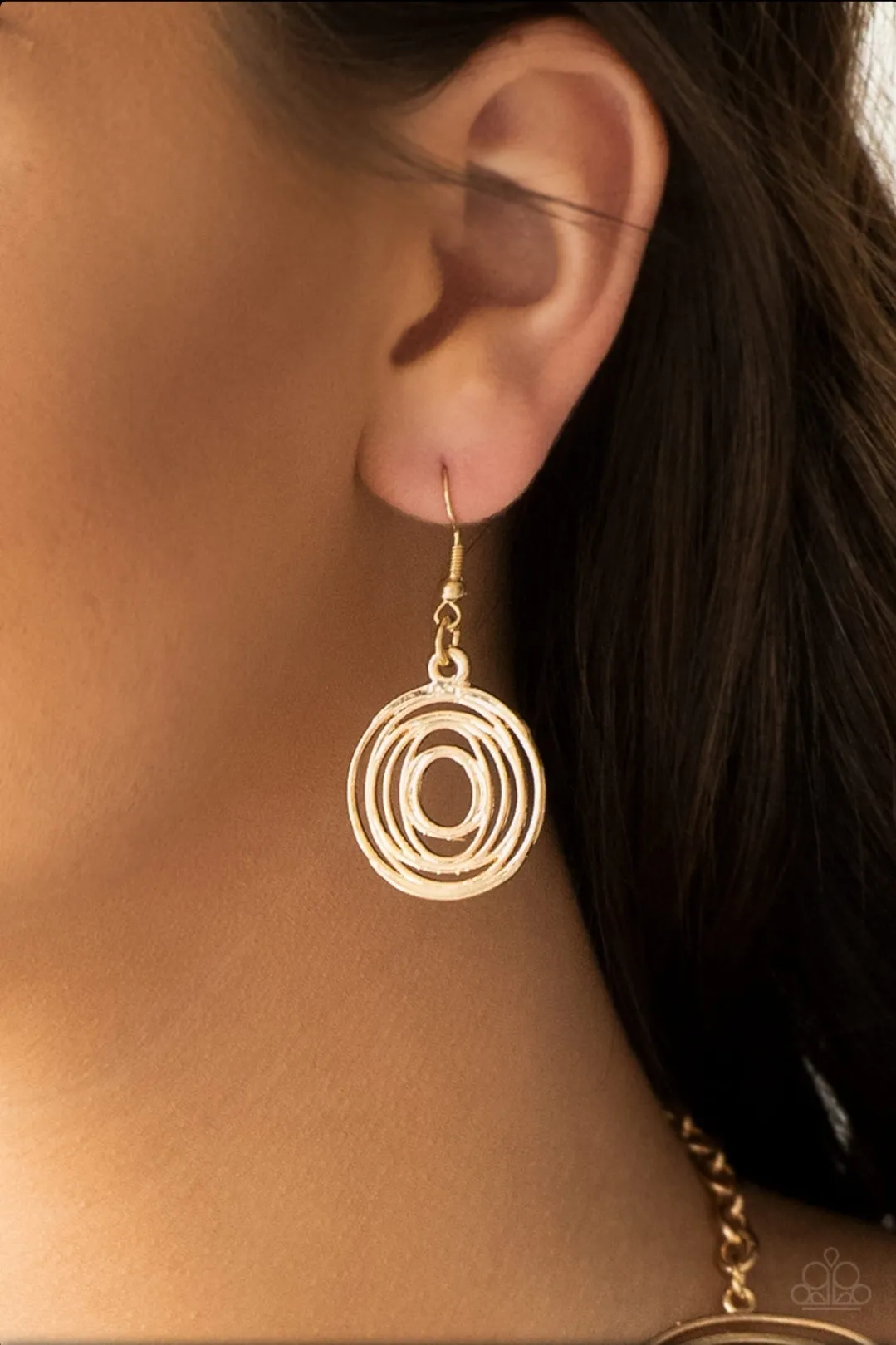 Paparazzi SOL-Mates - Gold Necklace