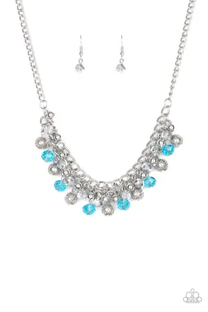 Party Spree Blue Paparazzi Necklace
