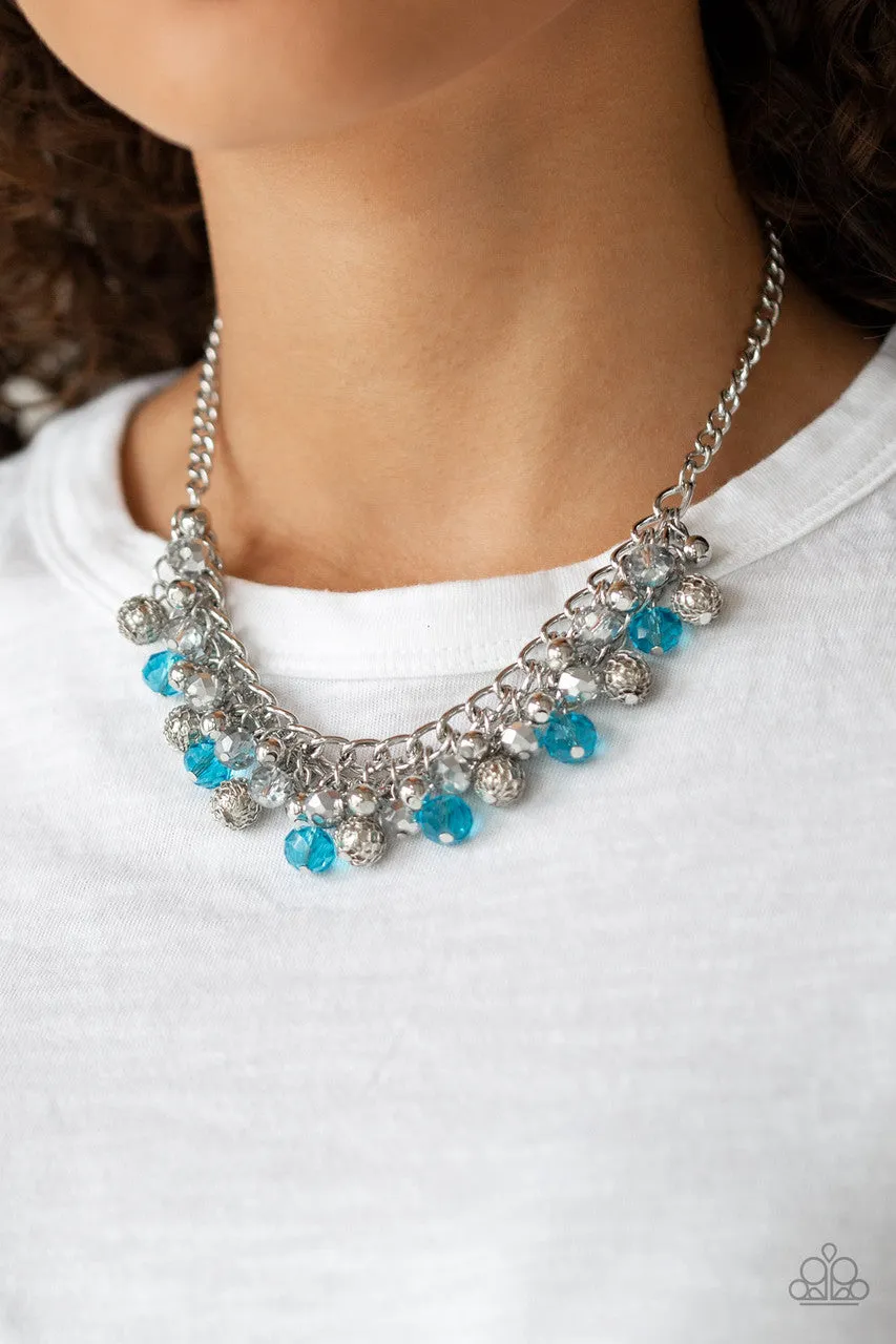 Party Spree Blue Paparazzi Necklace