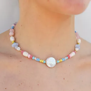 Pastel Necklace Round