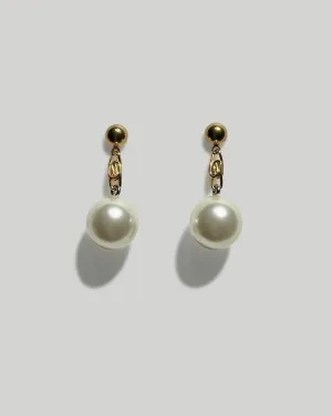 Pearl on Chain Gold Short Ball