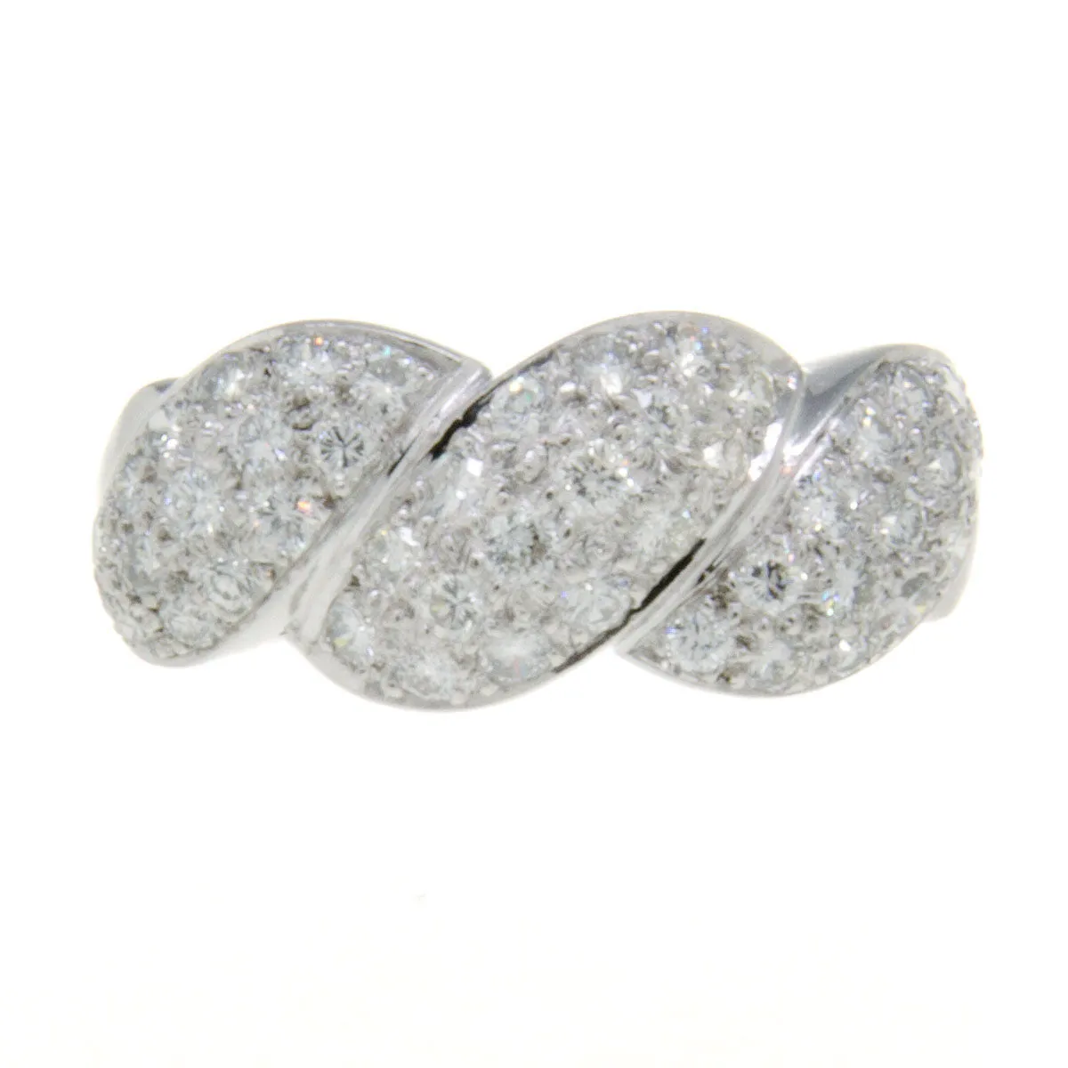 Platinum 1.50ct Diamond Band Ring