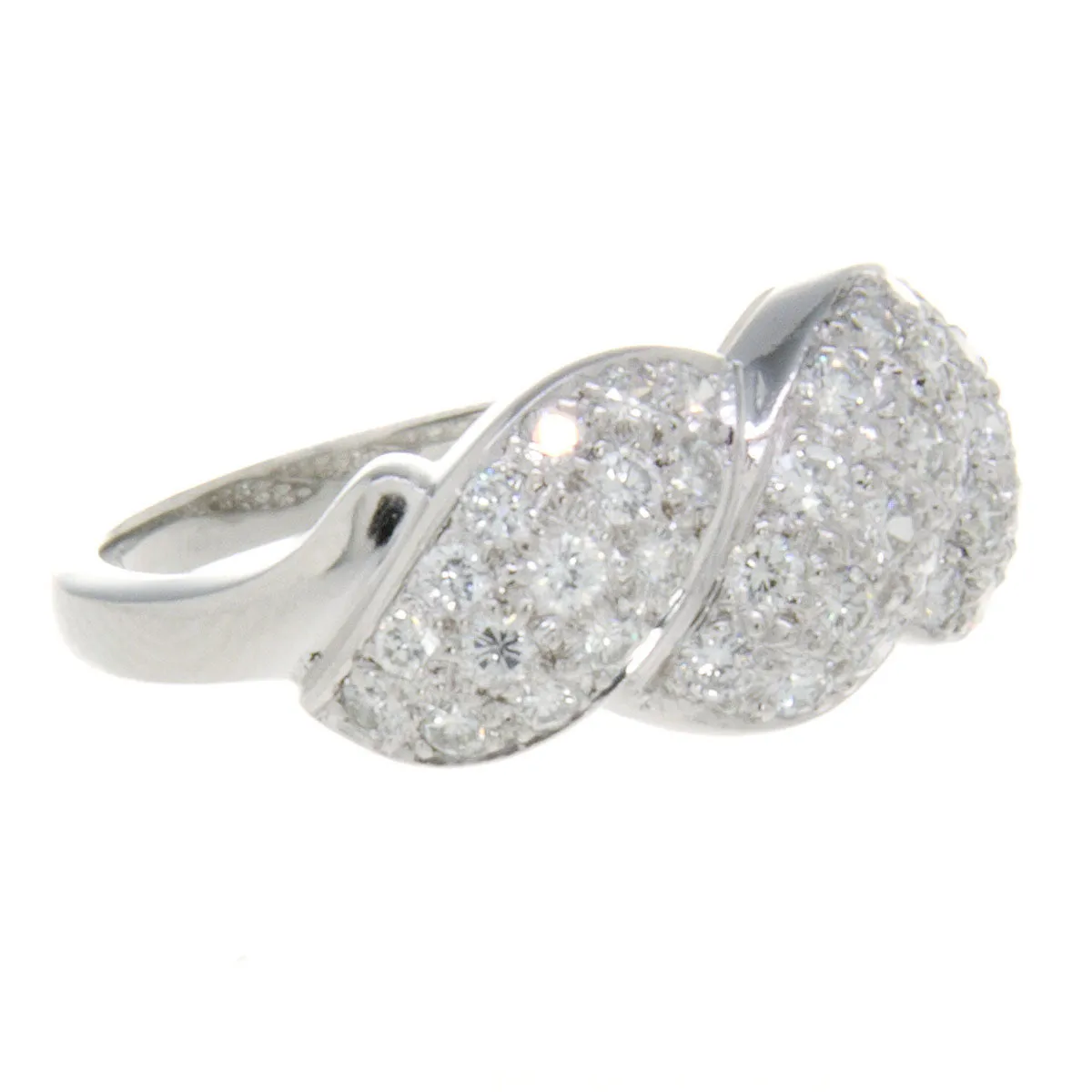 Platinum 1.50ct Diamond Band Ring