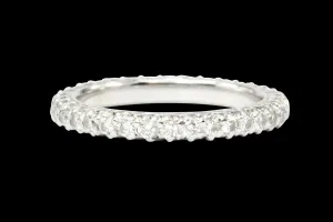 Platinum 1.5CTW Diamond Eternity Band