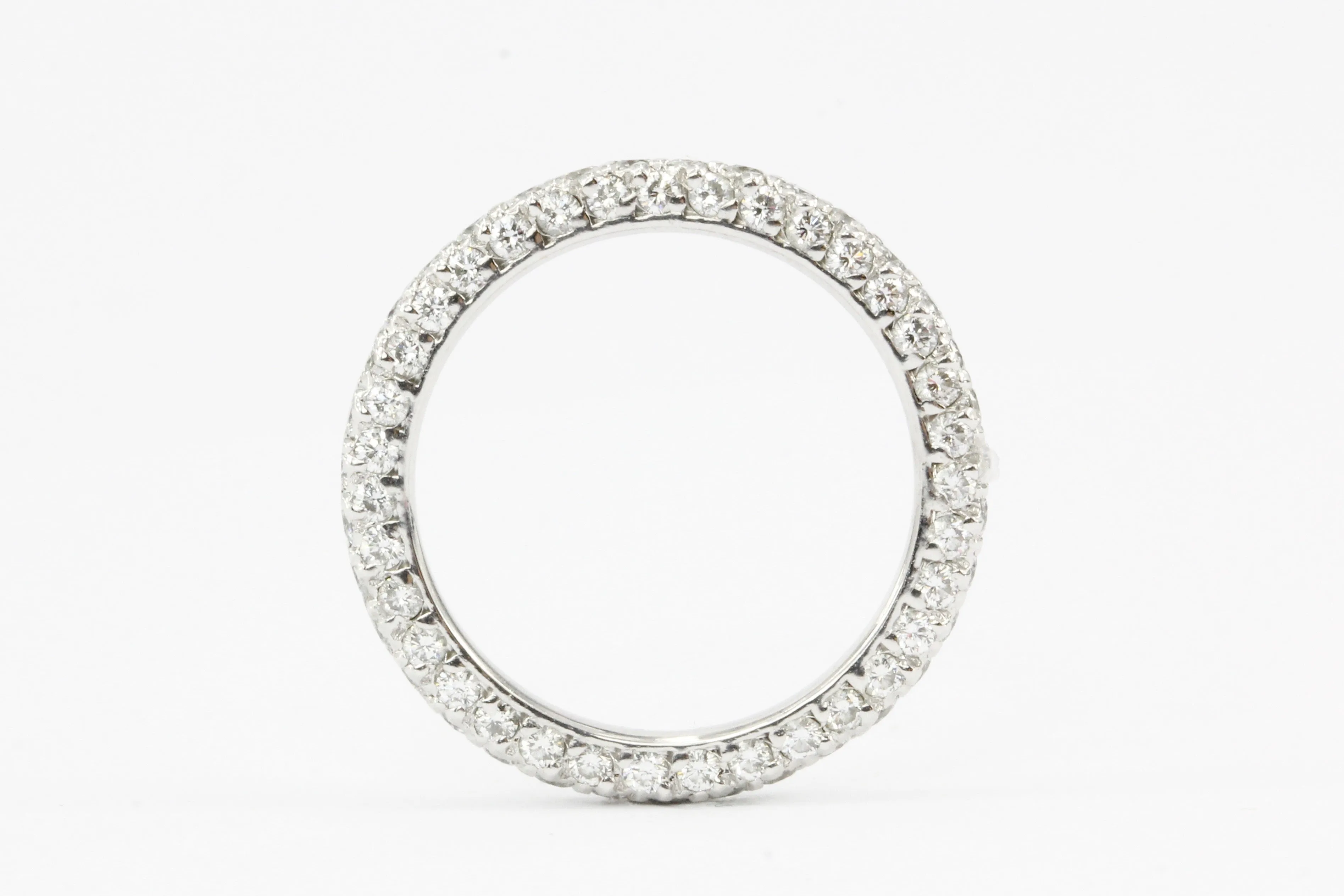 Platinum 1.5CTW Diamond Eternity Band