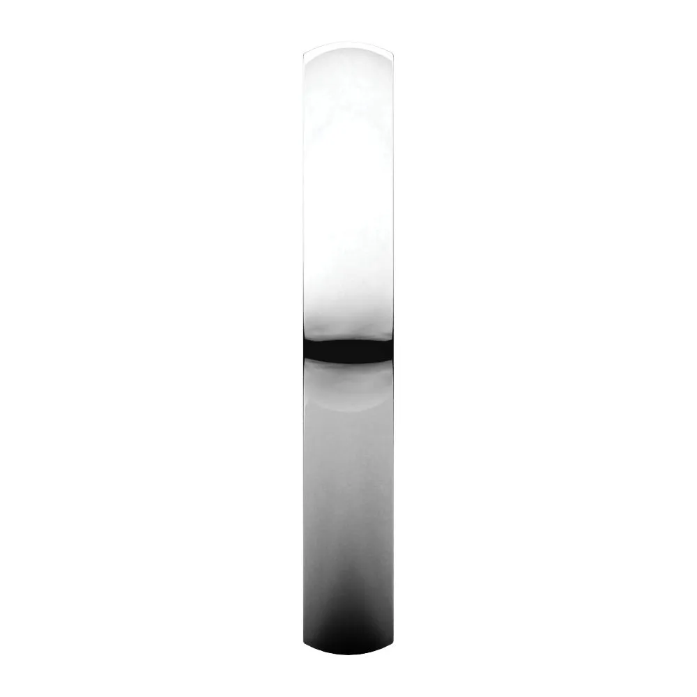 Platinum 3mm Light Comfort Fit Band, Size 4.5