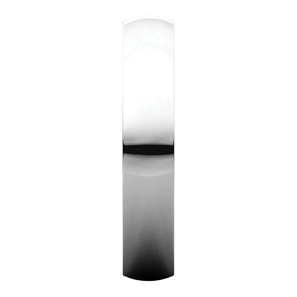 Platinum 4mm Light Comfort Fit Band, Size 8