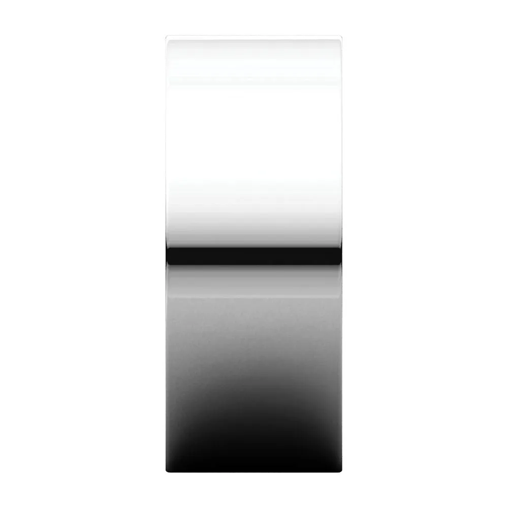 Platinum 8mm Flat Band, Size 10.5