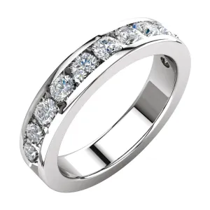 Platinum Anniversary Band, Size 6
