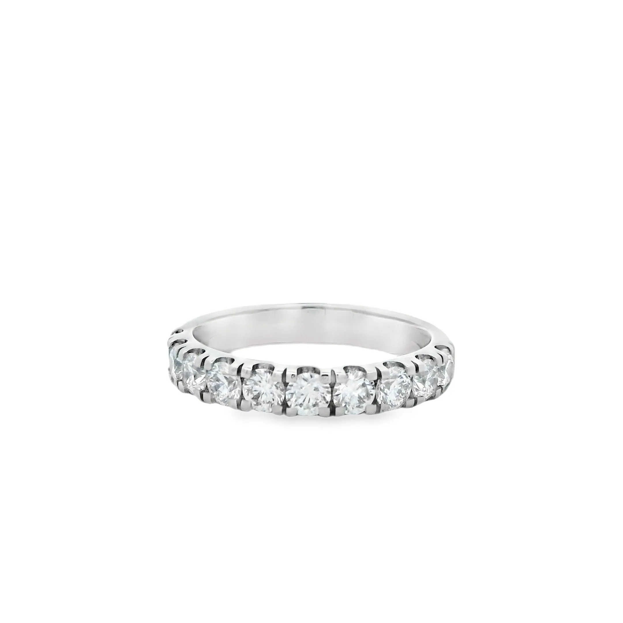 Platinum Lab Grown Diamond Eternity Ring with TDW=1.15ct