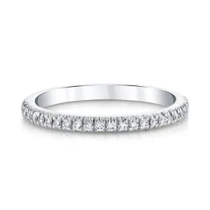 Platinum Nova Full Eternity Diamond Band