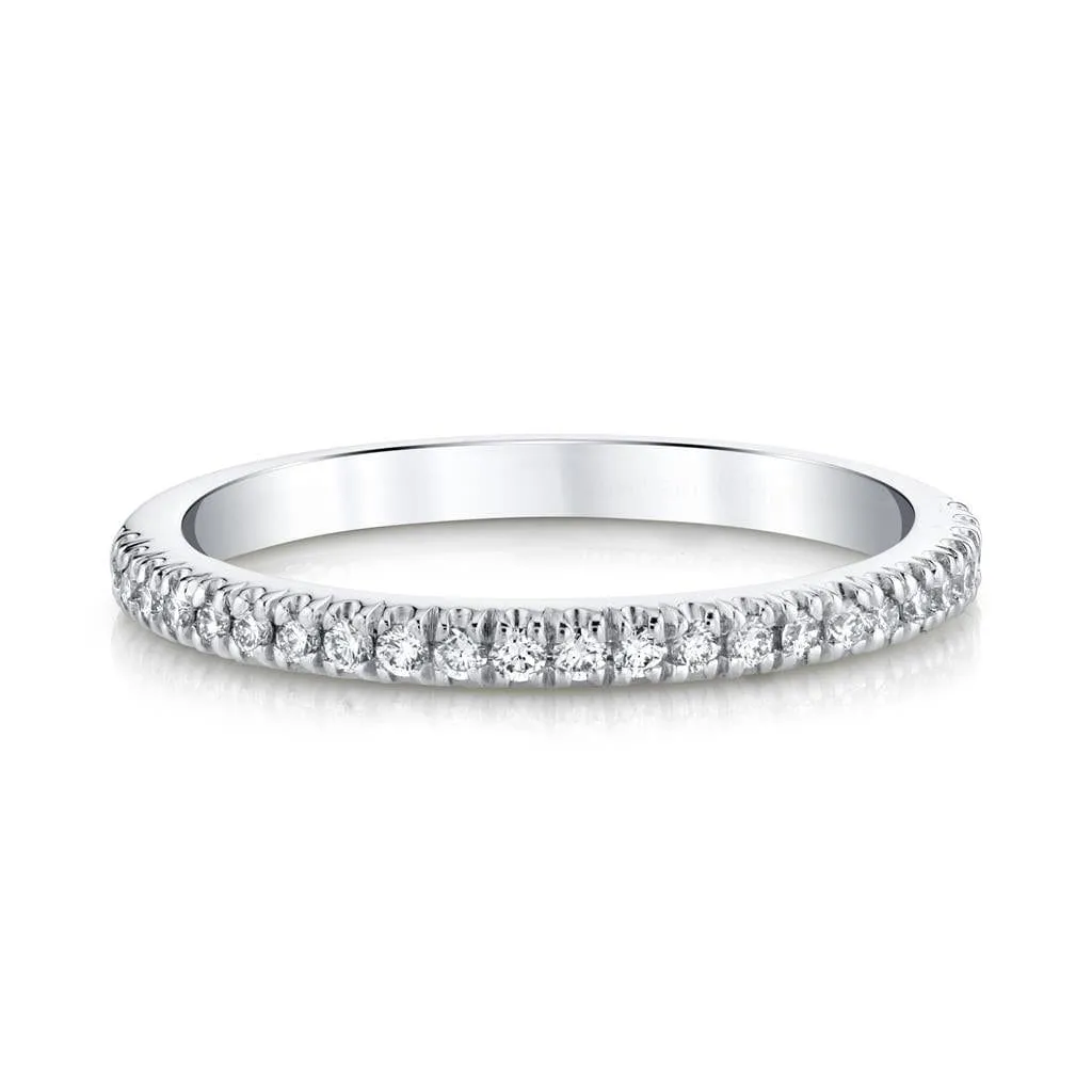 Platinum Nova Full Eternity Diamond Band