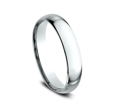 Platinum Regular Dome Comfort Fit 4.0 Wedding Band Ring