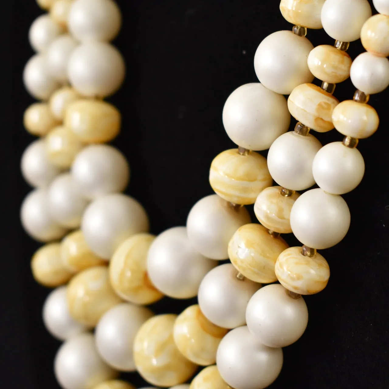 Popcorn Bead Necklace Set