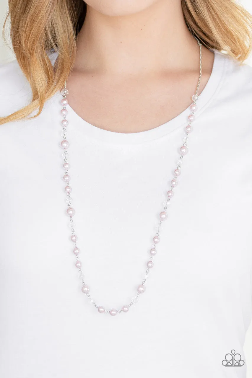 Pristine Prestige Pink Paparazzi Necklace