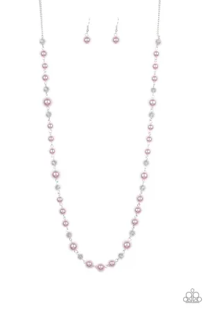 Pristine Prestige Pink Paparazzi Necklace